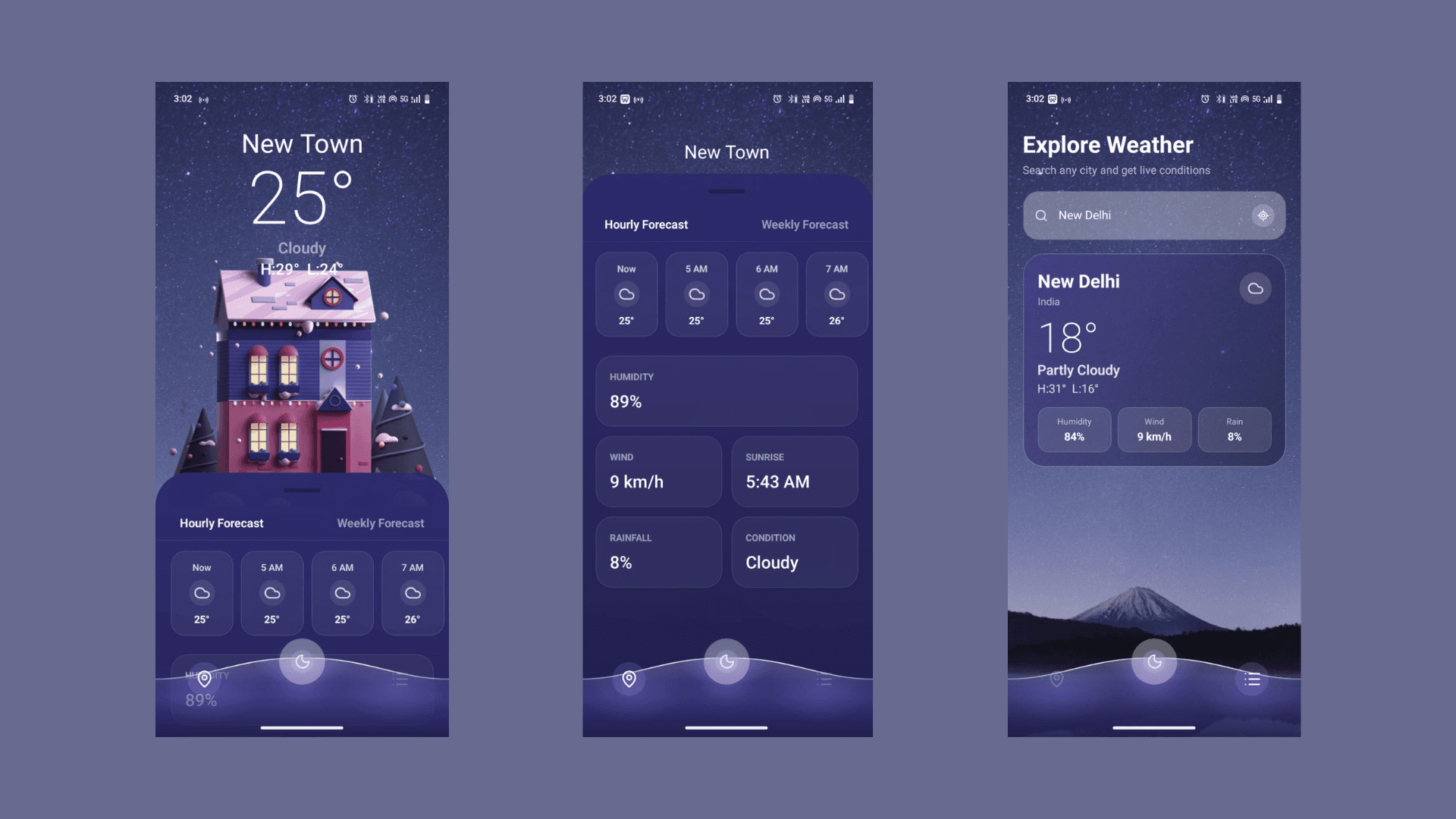 SkyNest Weather App